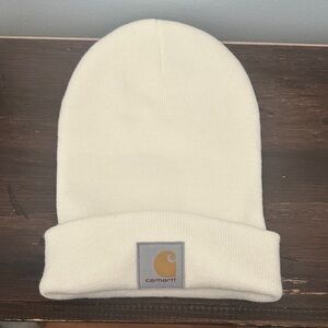 Carhartt Ivory Knit Beanie, New Condition
